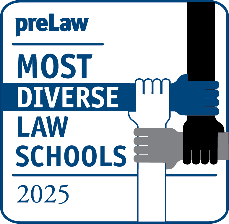 prelaw Magazine Most Diverse Badge for 2025