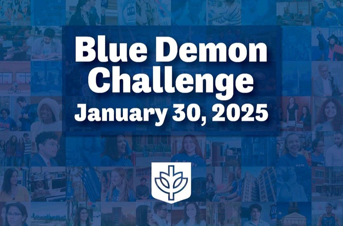 Blue Demon Challenge graphic