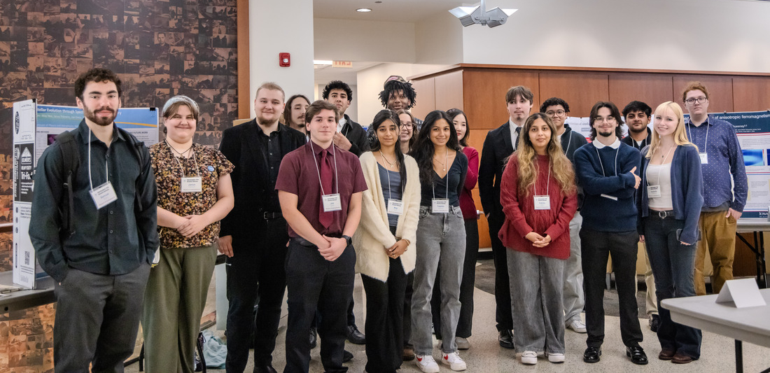 Student participants in STEM Showcase