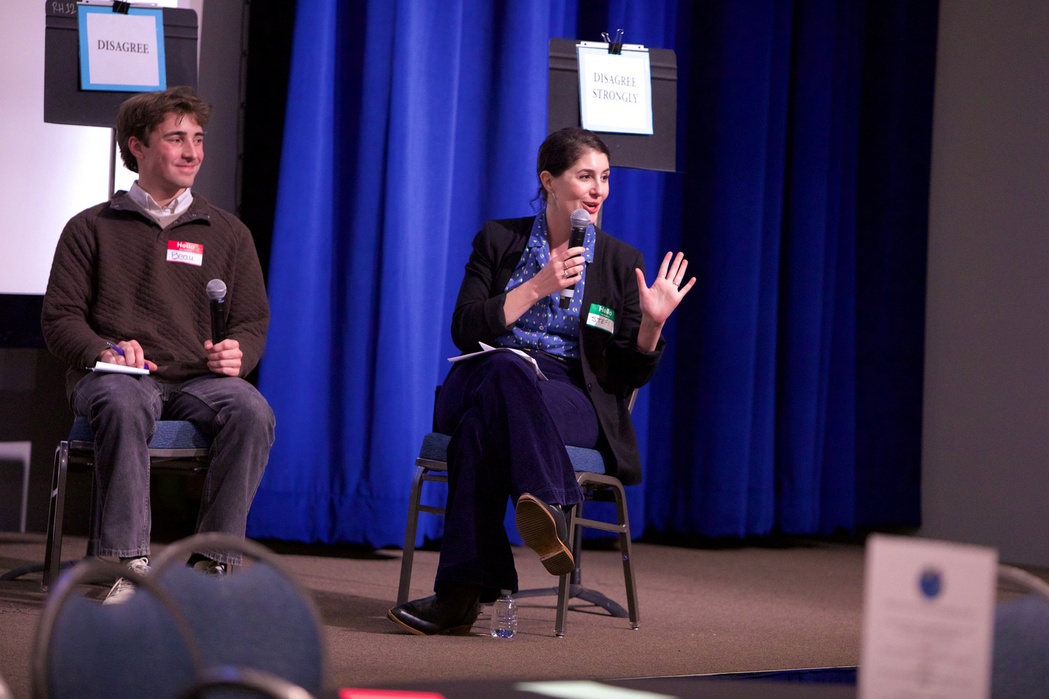 scrolling on mobile phone