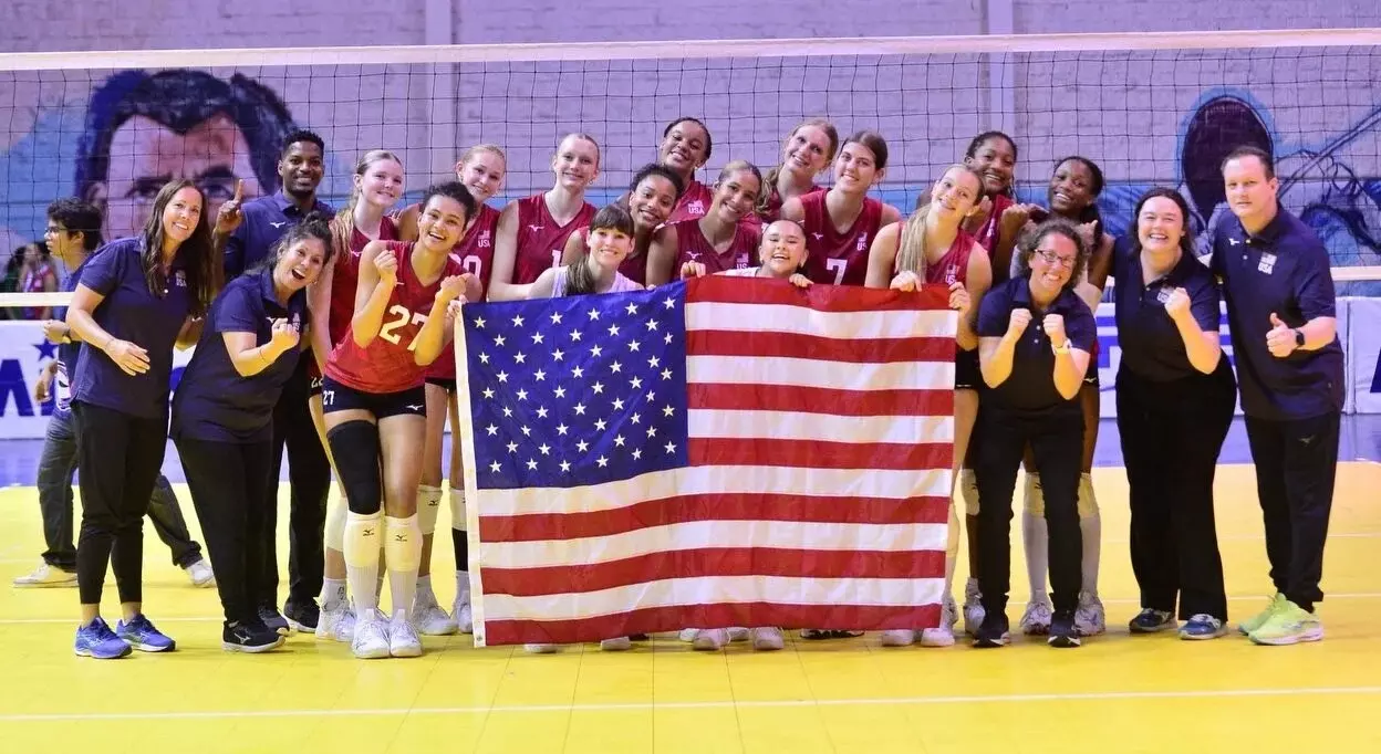 Marie Zidek and Team USA