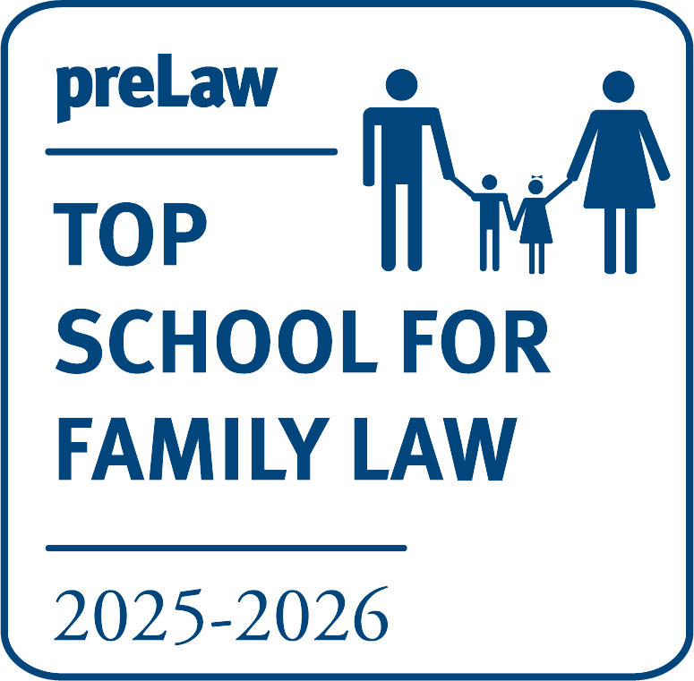 preLaw Magazine Family Law Badge for 2025-2026