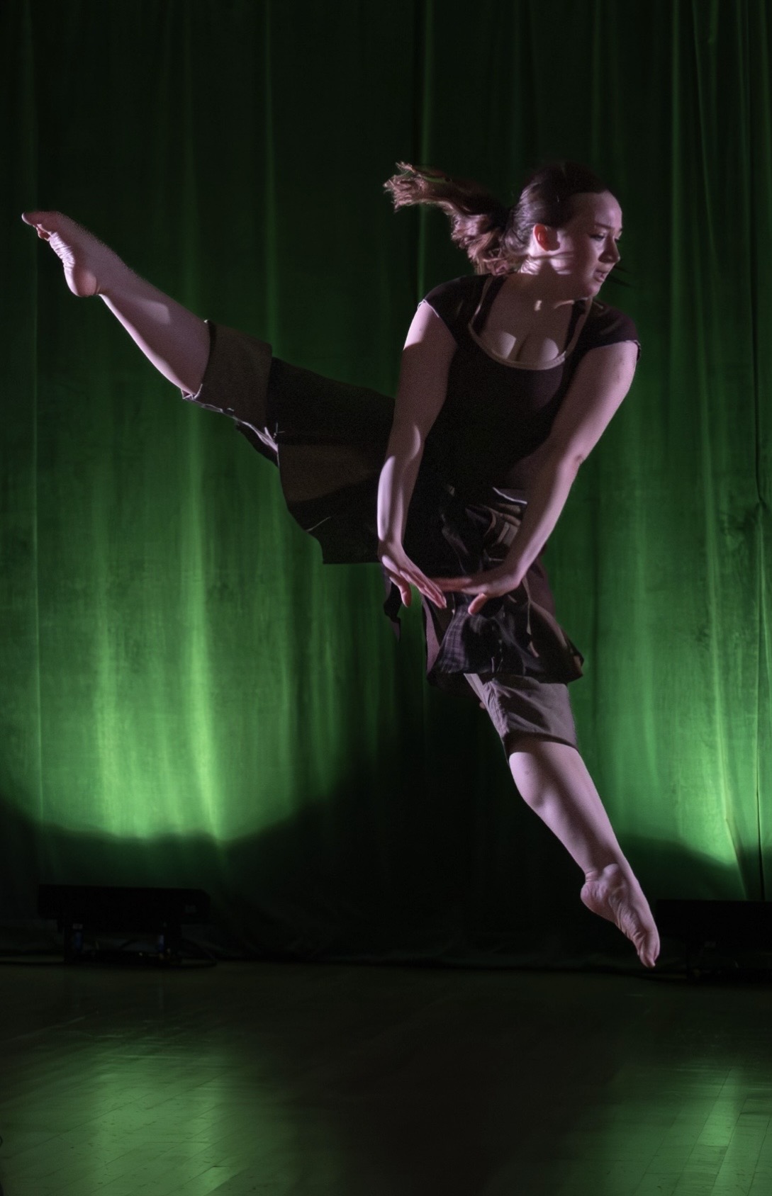 A dancer performs in our spring 2026 dance recital.
