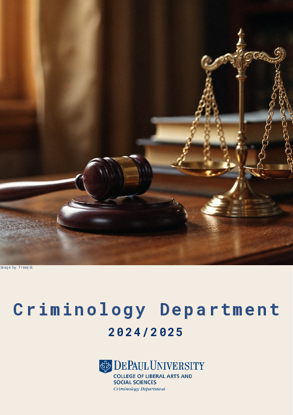 Criminology Newsletter 2024-2025
