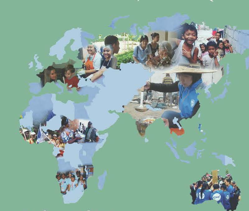 Map showing SSVP project photos