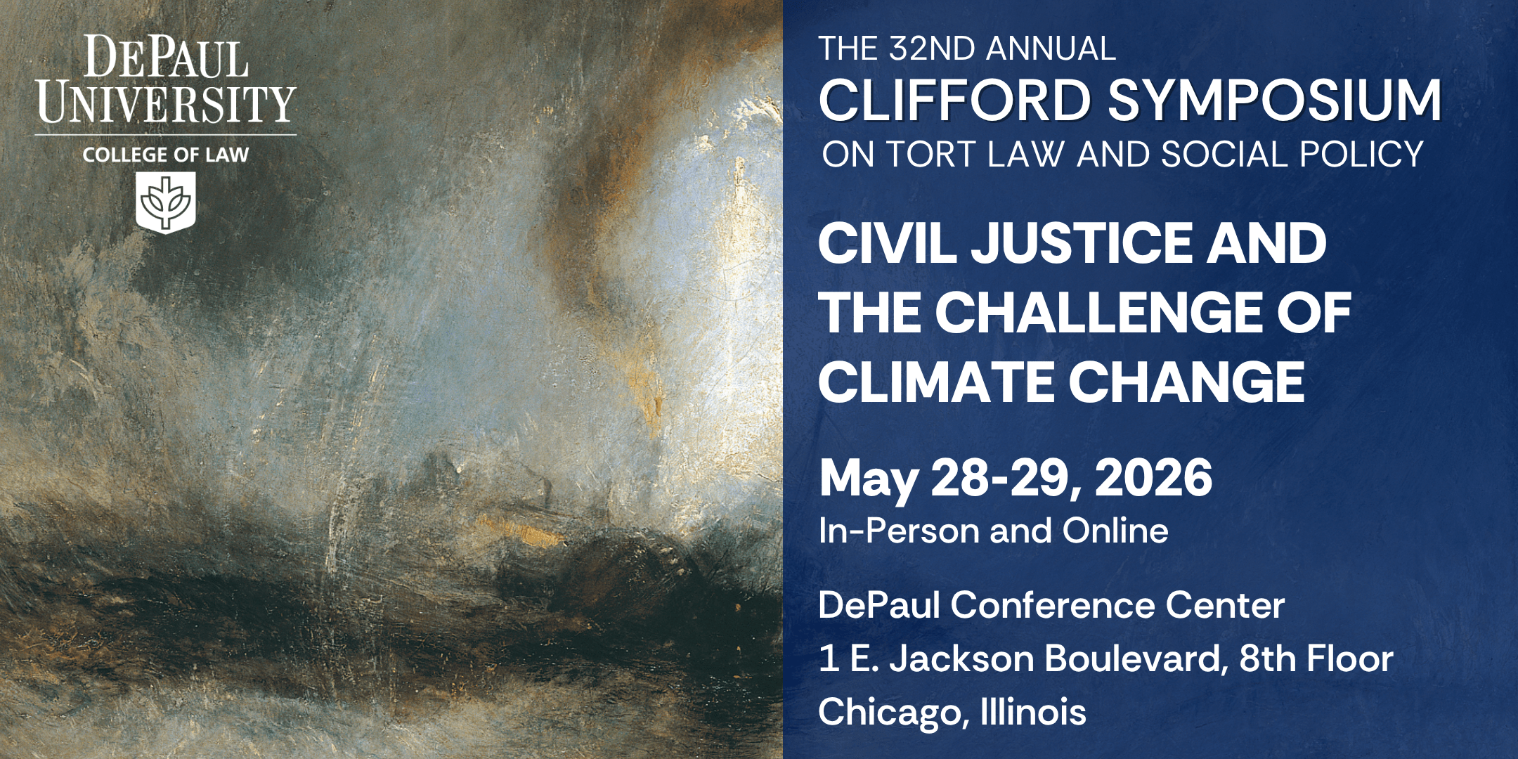 Event details and image for the 32nd Annual Clifford Symposium