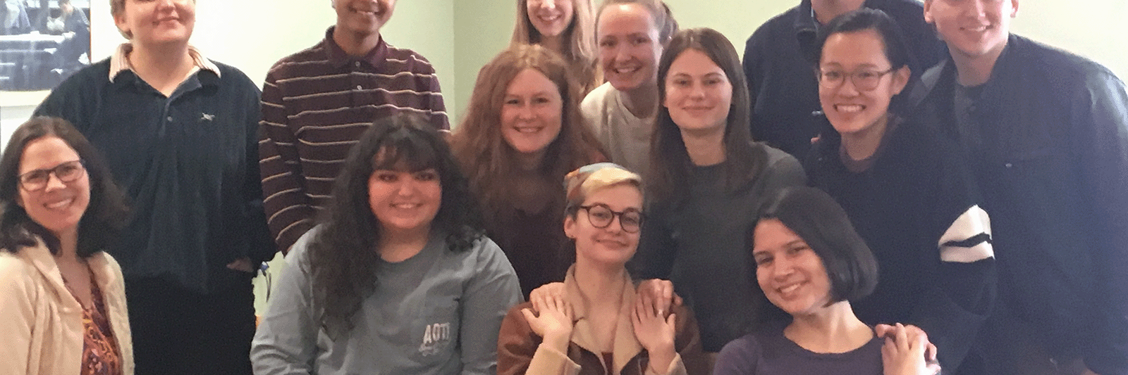 Senior Seminar students