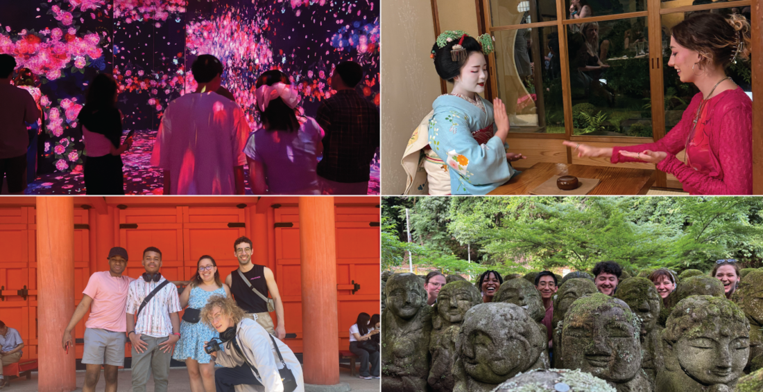 Japan Design and Culture program collage