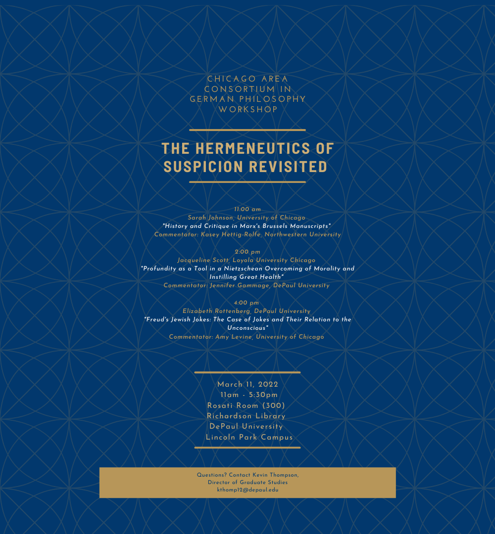 The Hermeneutics of Suscpision Revisited