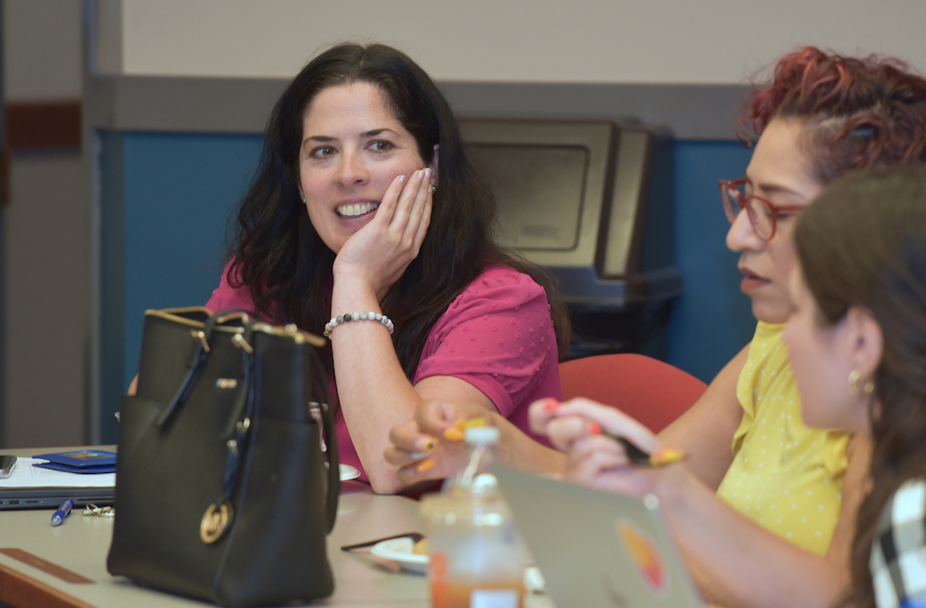 Assistant Professor of Accountancy Kristen Fanning was one of the faculty members who participated in the DePaul boot camp.