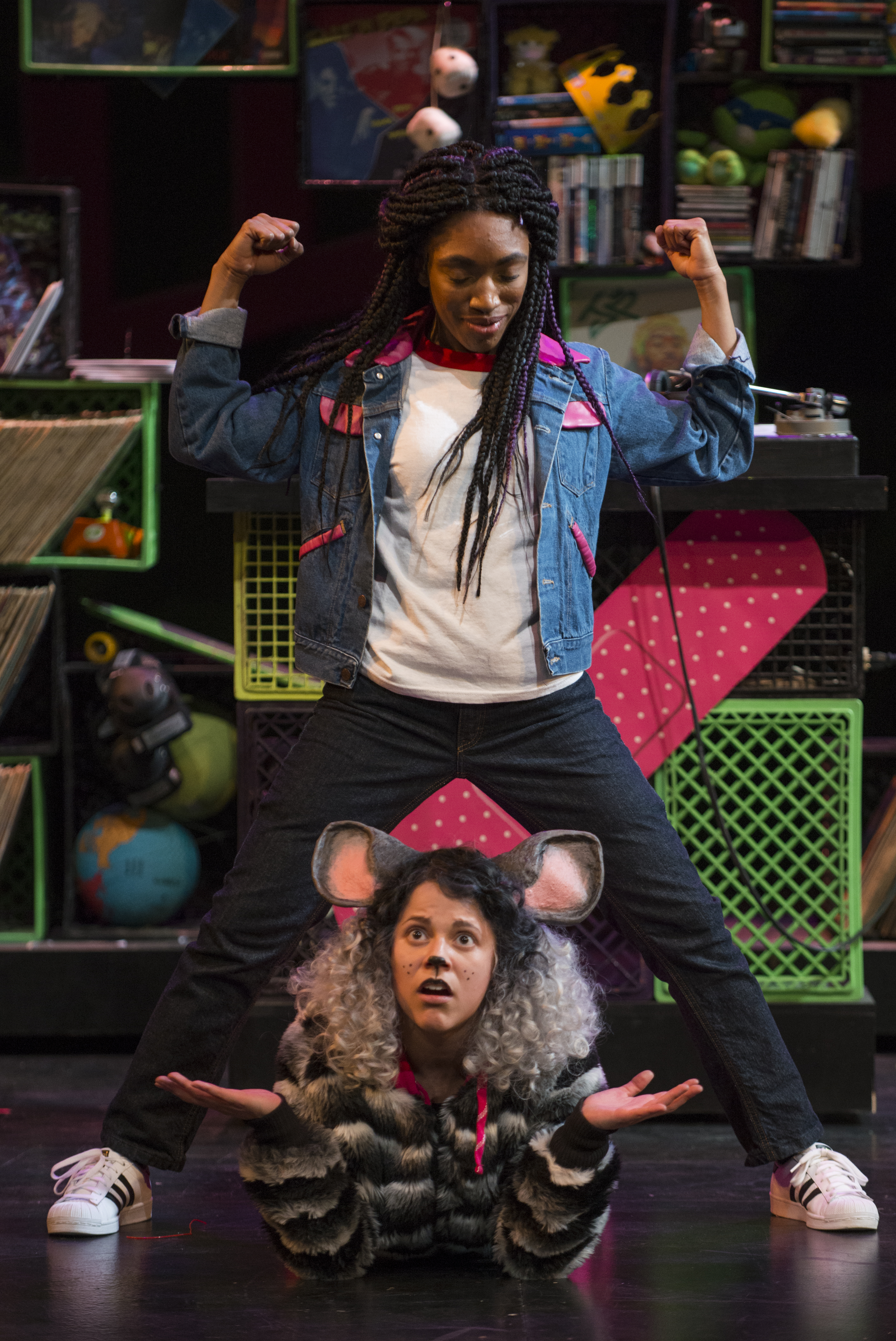 WAM example box braids by Emma Colbaugh