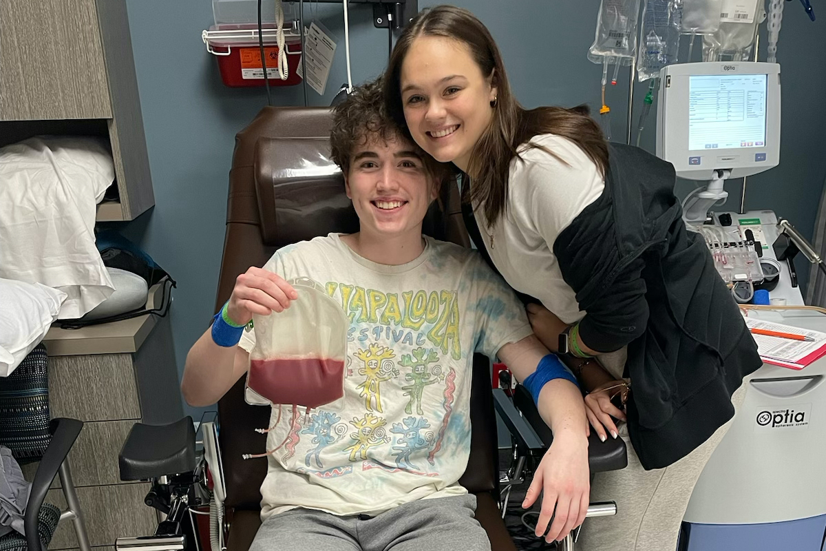 Andrew Richardson and Olivia Gardner