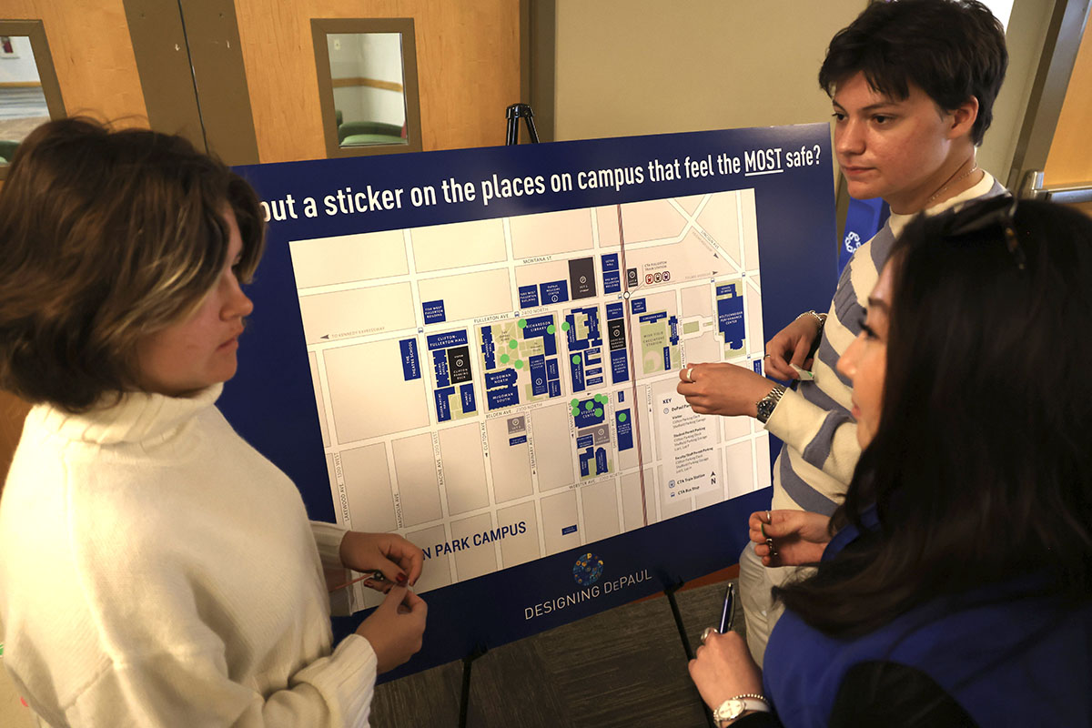 Students and staff speak at the Safety Summit