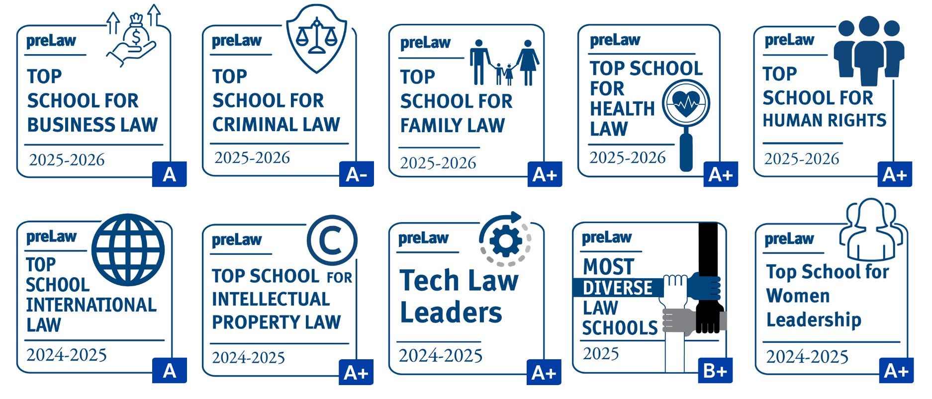 prelaw badges