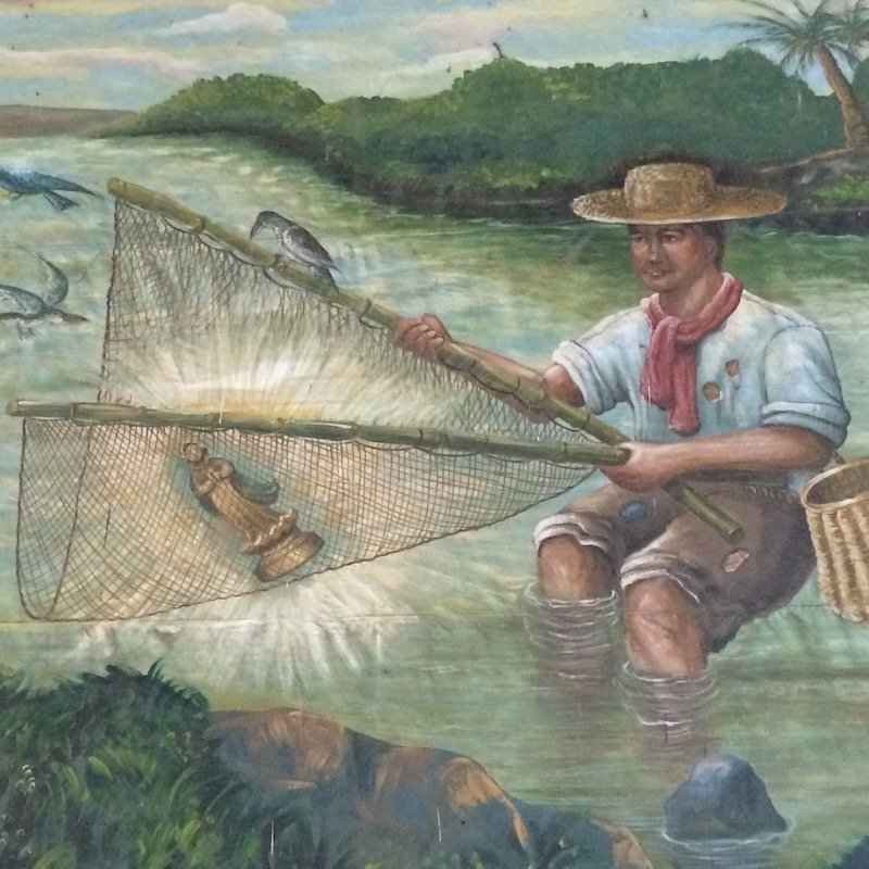 Painting in Shrine of Virgen de Caysasay