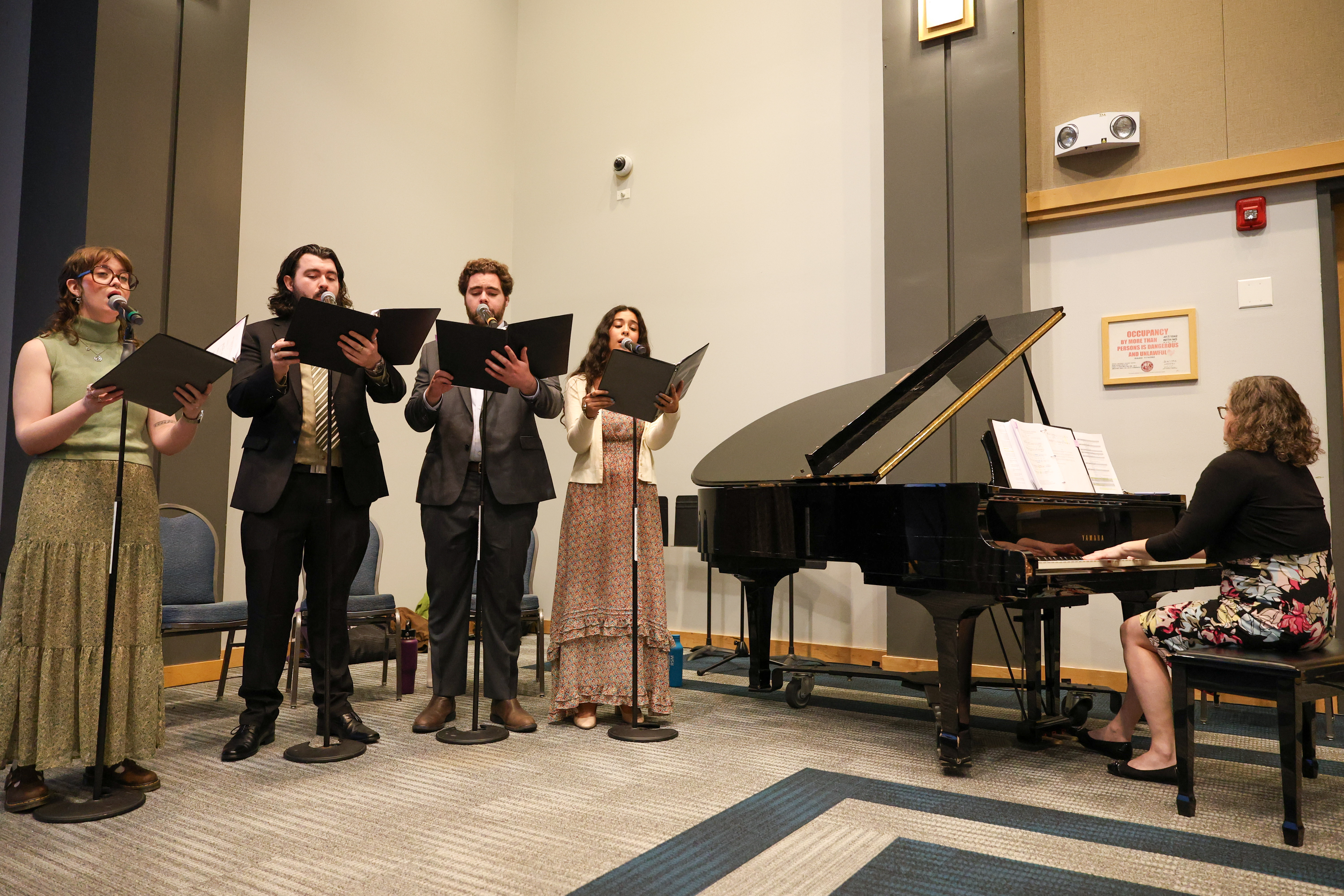 School of Music students perform at "A Beacon of Light in Darkness," on Friday, April 24, 2026.