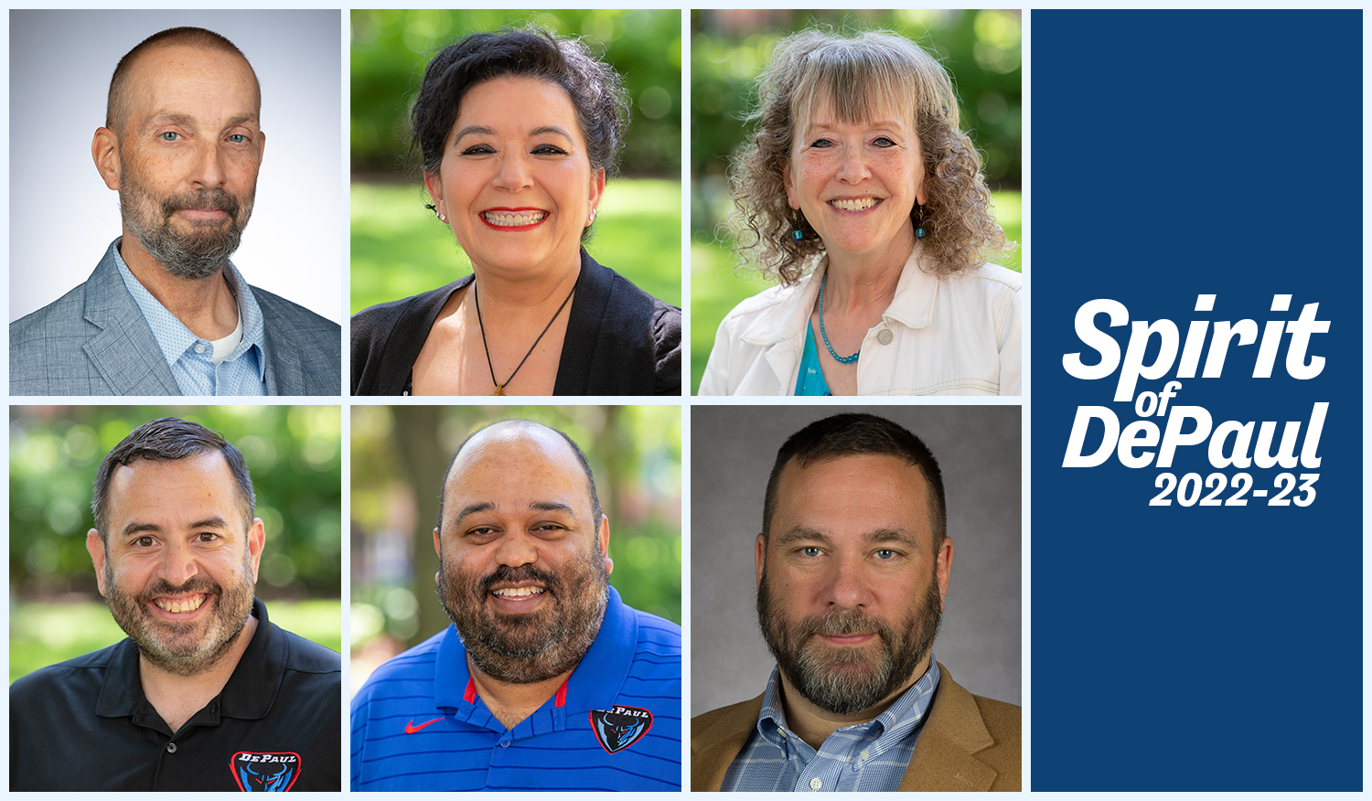 Spirit of DePaul winners