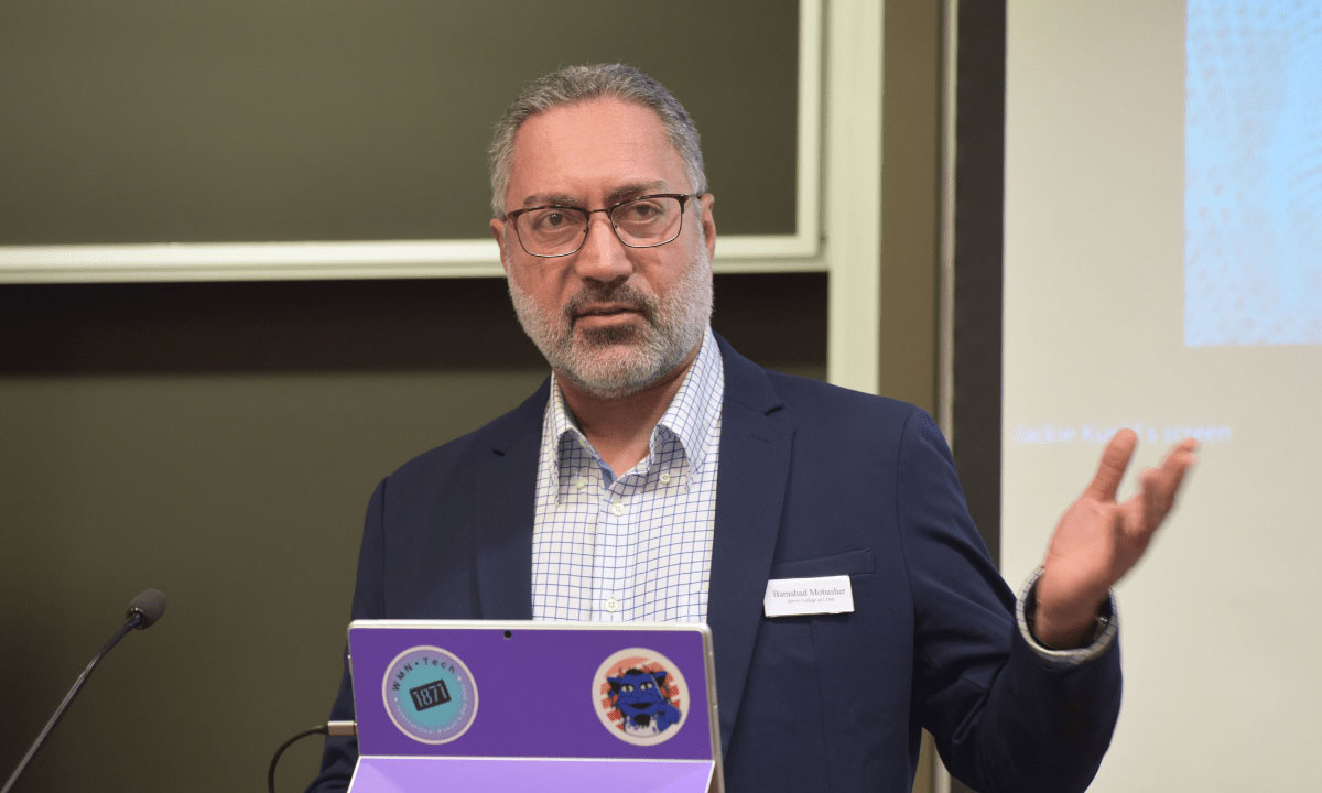 Bamshad Mobasher speaking