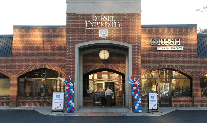 2400 North Sheffield entrance