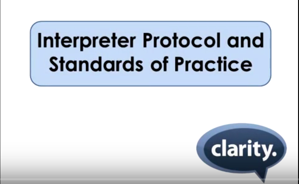 Interpreter Training and Correction