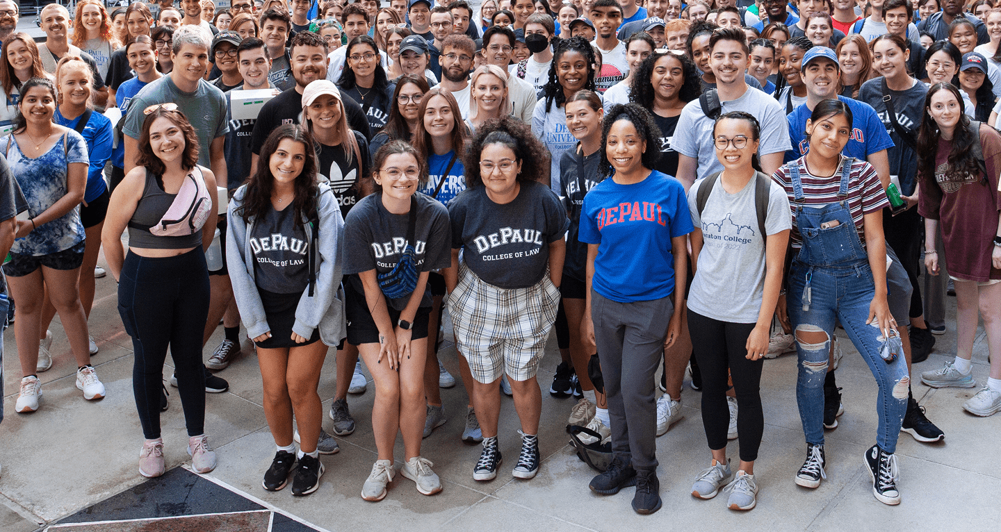 DePaul Law Students Gathering